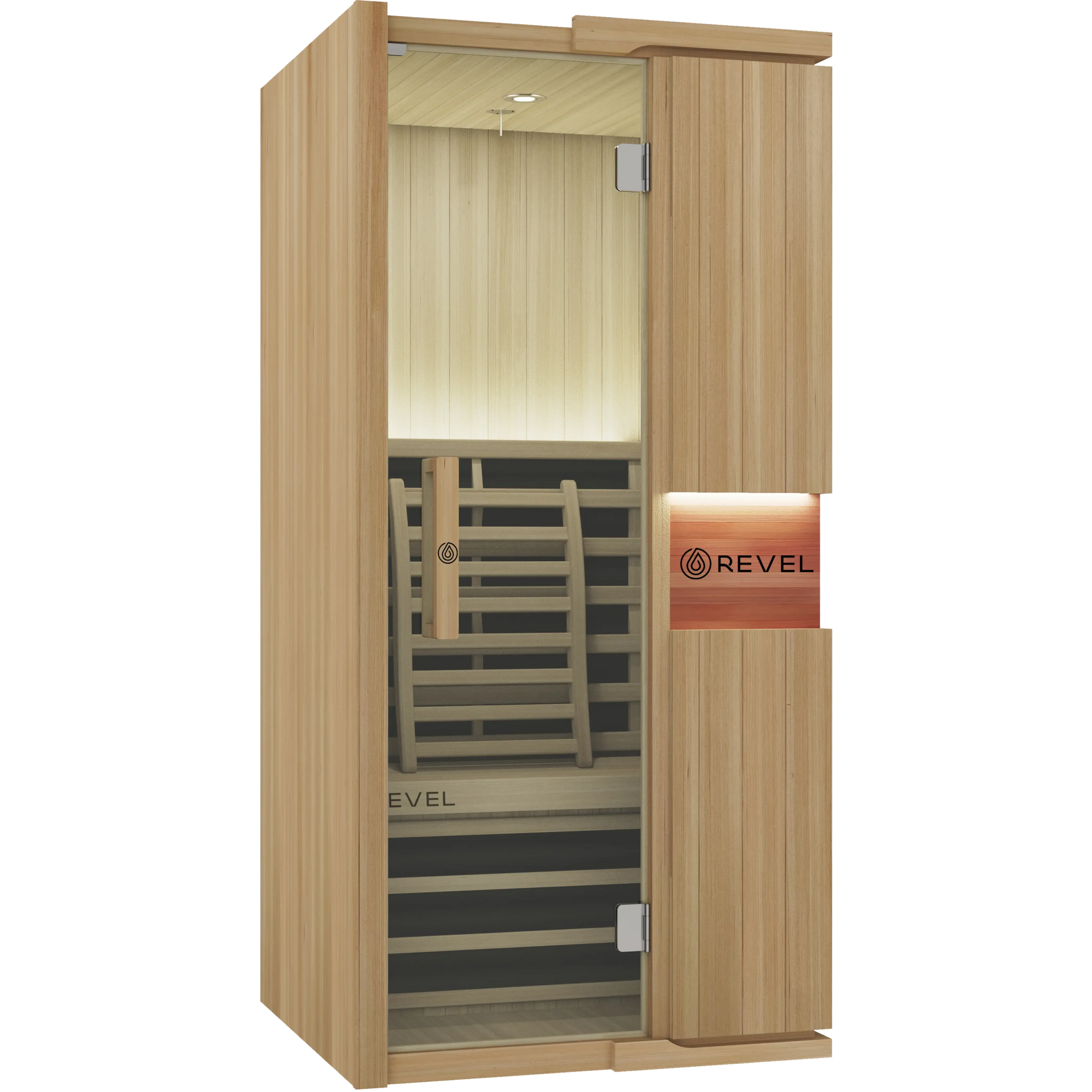 REVEL AURA - 1 PERSON FULL SPECTRUM INFRARED SAUNA