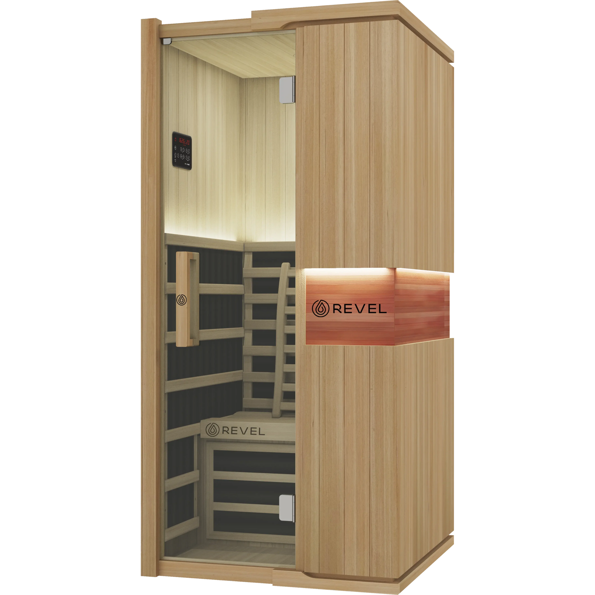 REVEL AURA - 1 PERSON FULL SPECTRUM INFRARED SAUNA