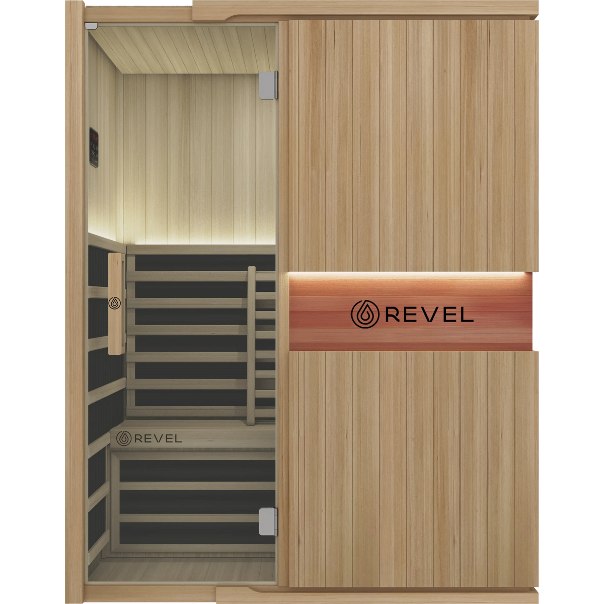 REVEL AURA - 3-4 PERSON FULL SPECTRUM INFRARED SAUNA