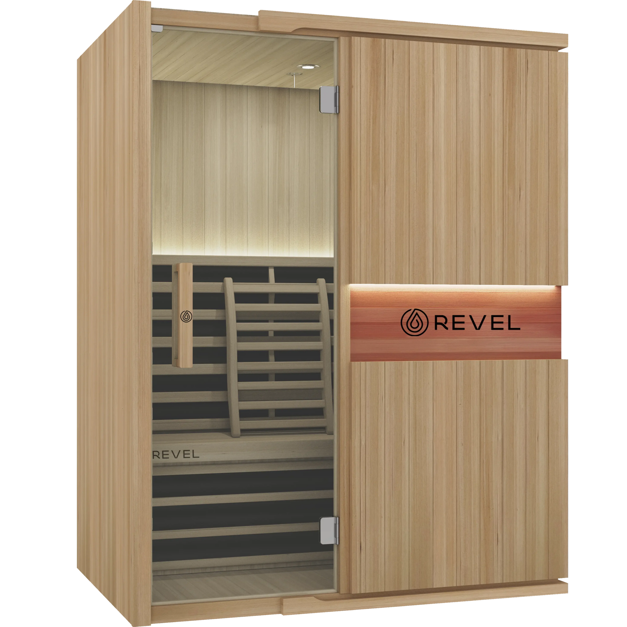 REVEL AURA - 3-4 PERSON FULL SPECTRUM INFRARED SAUNA