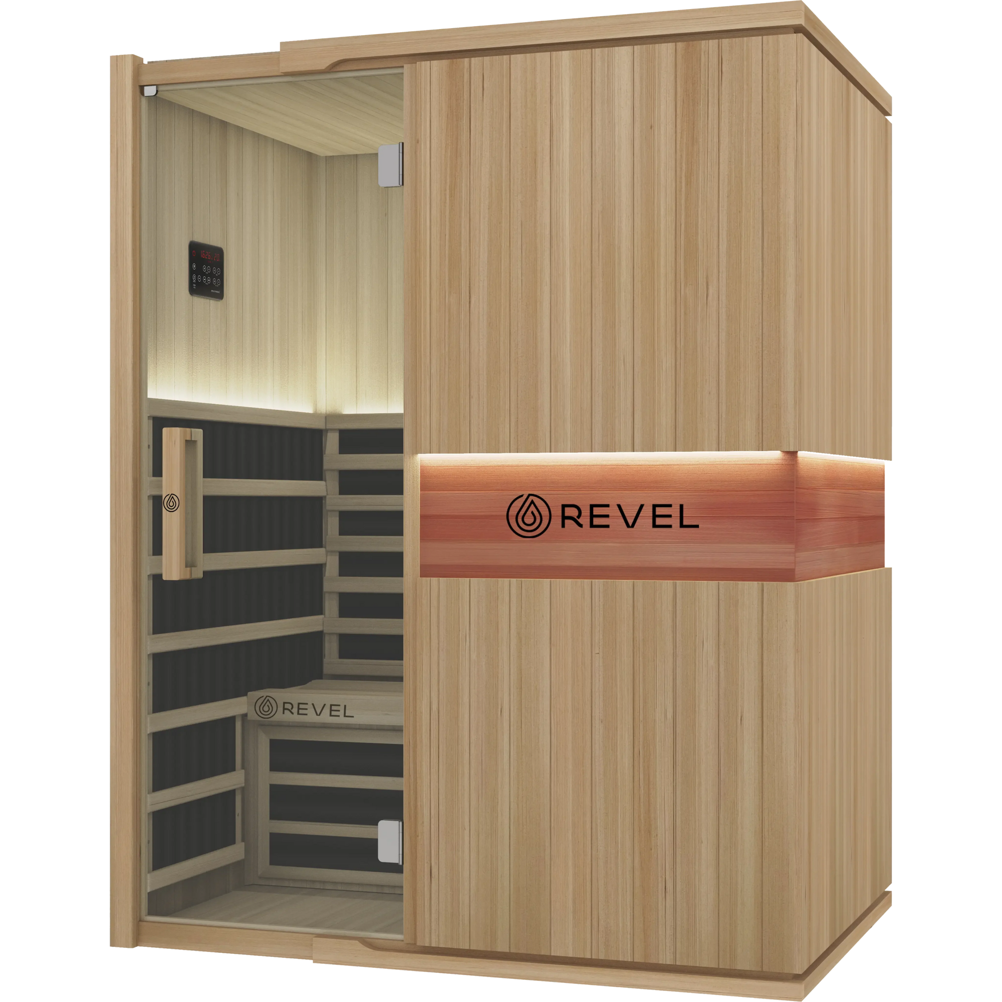 REVEL AURA - 3-4 PERSON FULL SPECTRUM INFRARED SAUNA