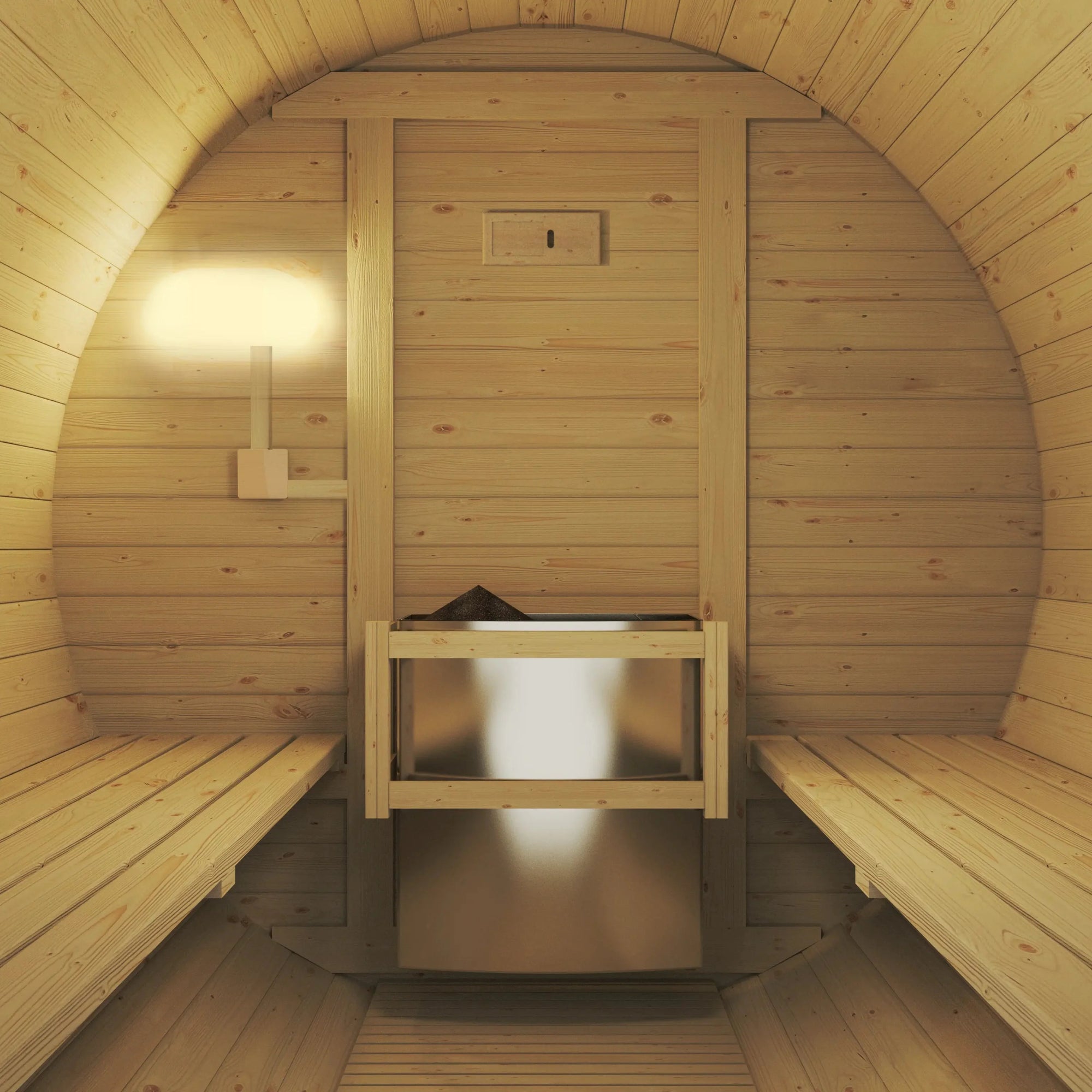 REVEL EDEN - 8 PERSON TRADITIONAL FINNISH BARREL SAUNA