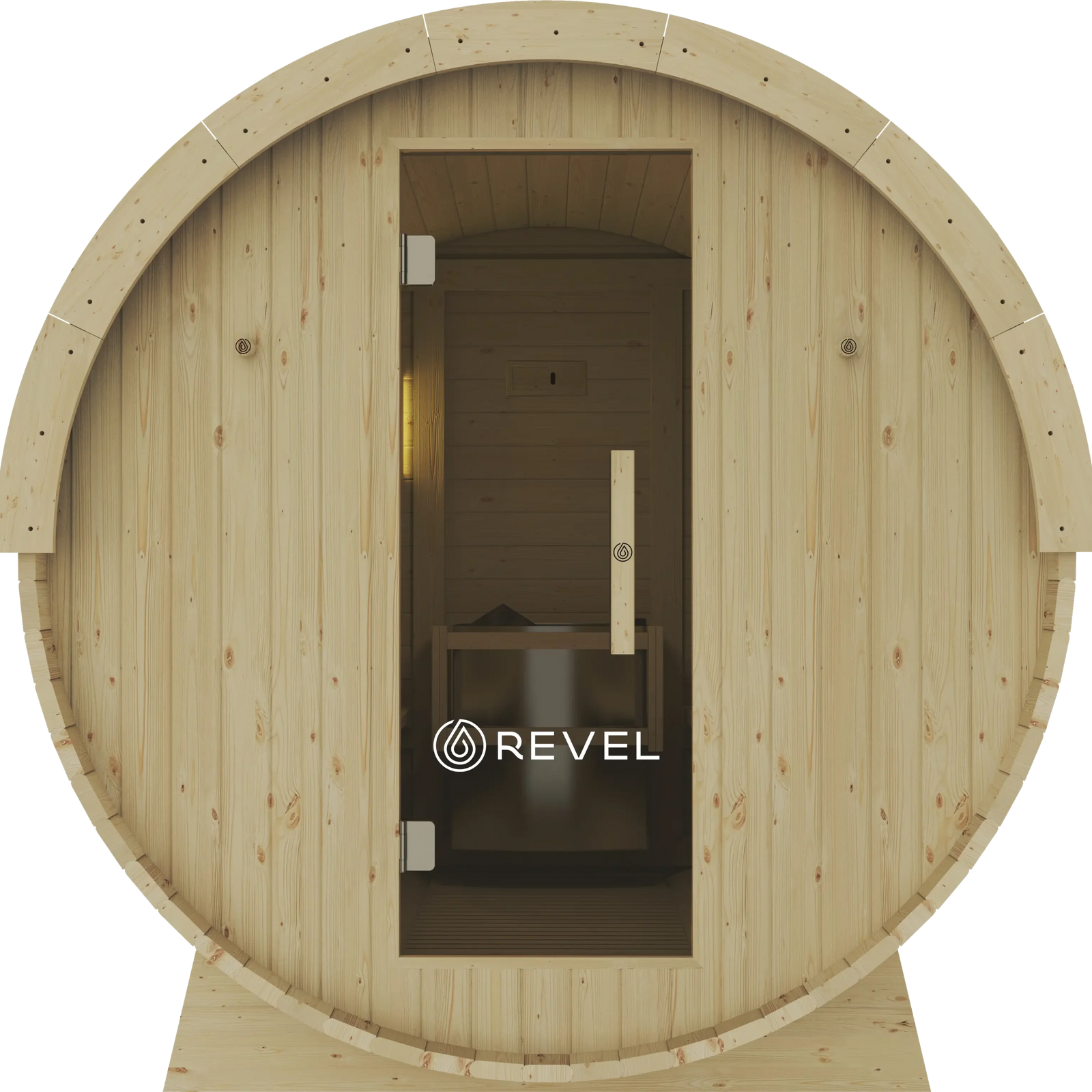 REVEL EDEN - 6 PERSON TRADITIONAL FINNISH BARREL SAUNA