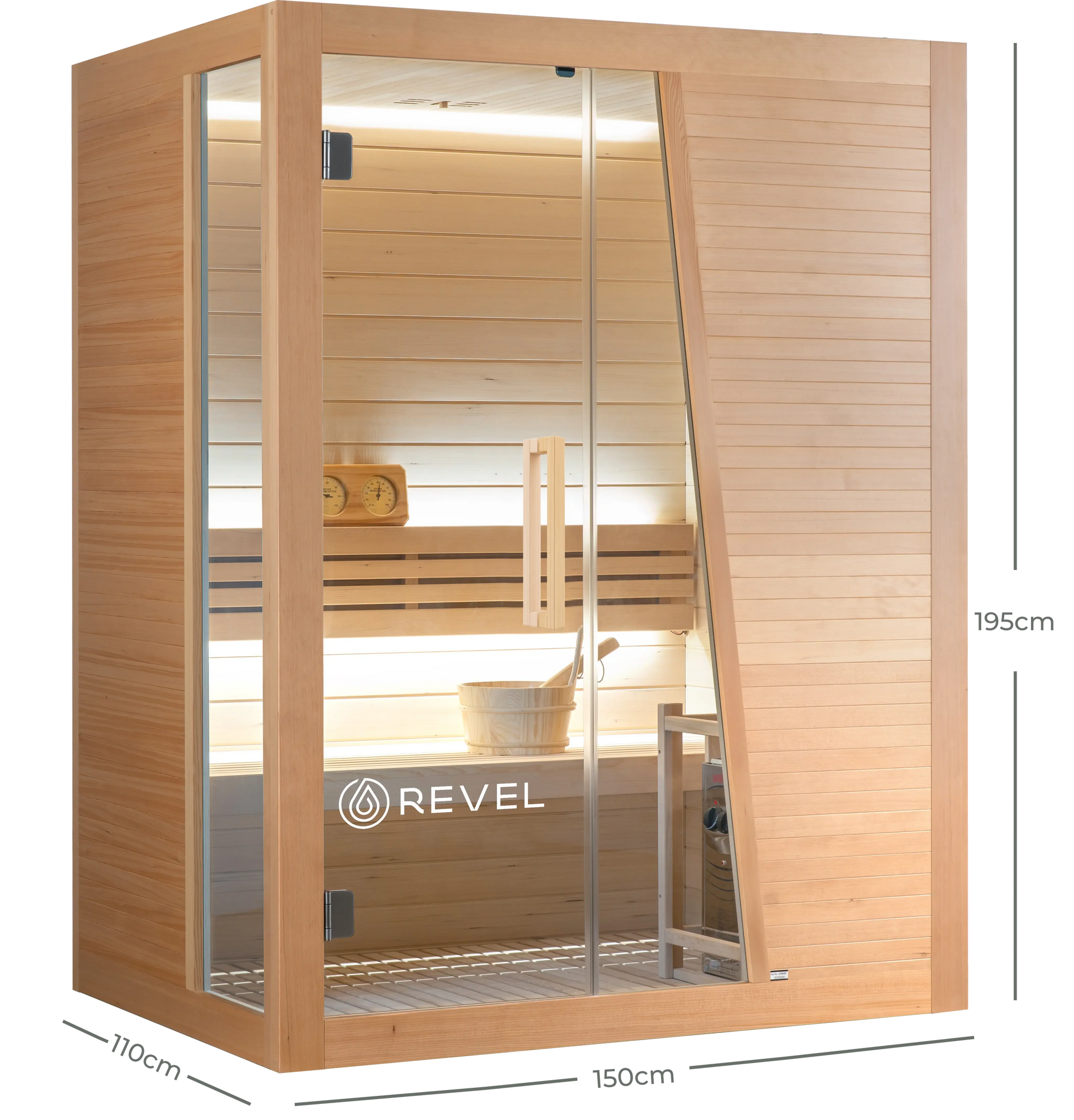 REVEL TAMPERE - 3-4 PERSON TRADITIONAL FINNISH SAUNA